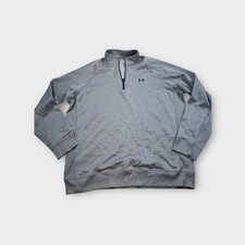 Gray Under Armour Storm Coldgear Pullover Sweater Sweatshirt Men's XXL 2XL