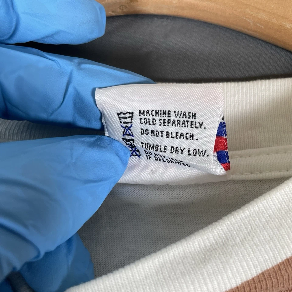 VINTAGE Cotton Power T-Shirt One Size All Over Print Bikini Babe Key West FL VTG - Image 4 of 4