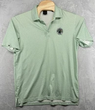 Dunning Golf Veteran Golfers Association Green Performance Polo Shirt Men's M