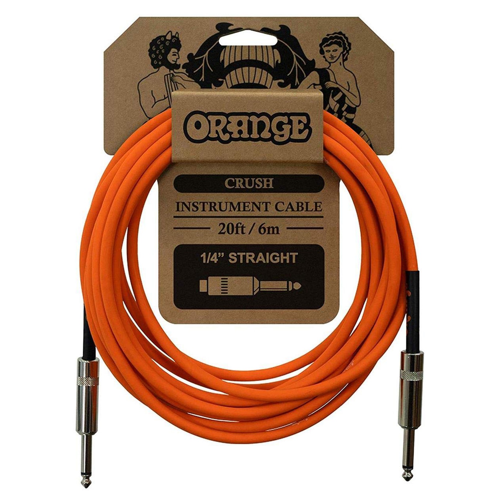 Cavo Cassa Orange CA041 6 Metri - Jack Jack per Testata Chitarra