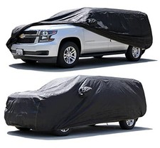All Weather Waterproof car Cover Good SG - fits SUV/VAN 216-233 inches BLACK