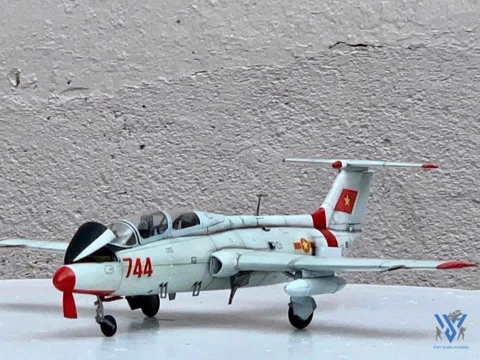 Jet da allenamento 1/48 Aero L-29 Delfin Pro-Built da collezione - Immagine 3 di 4
