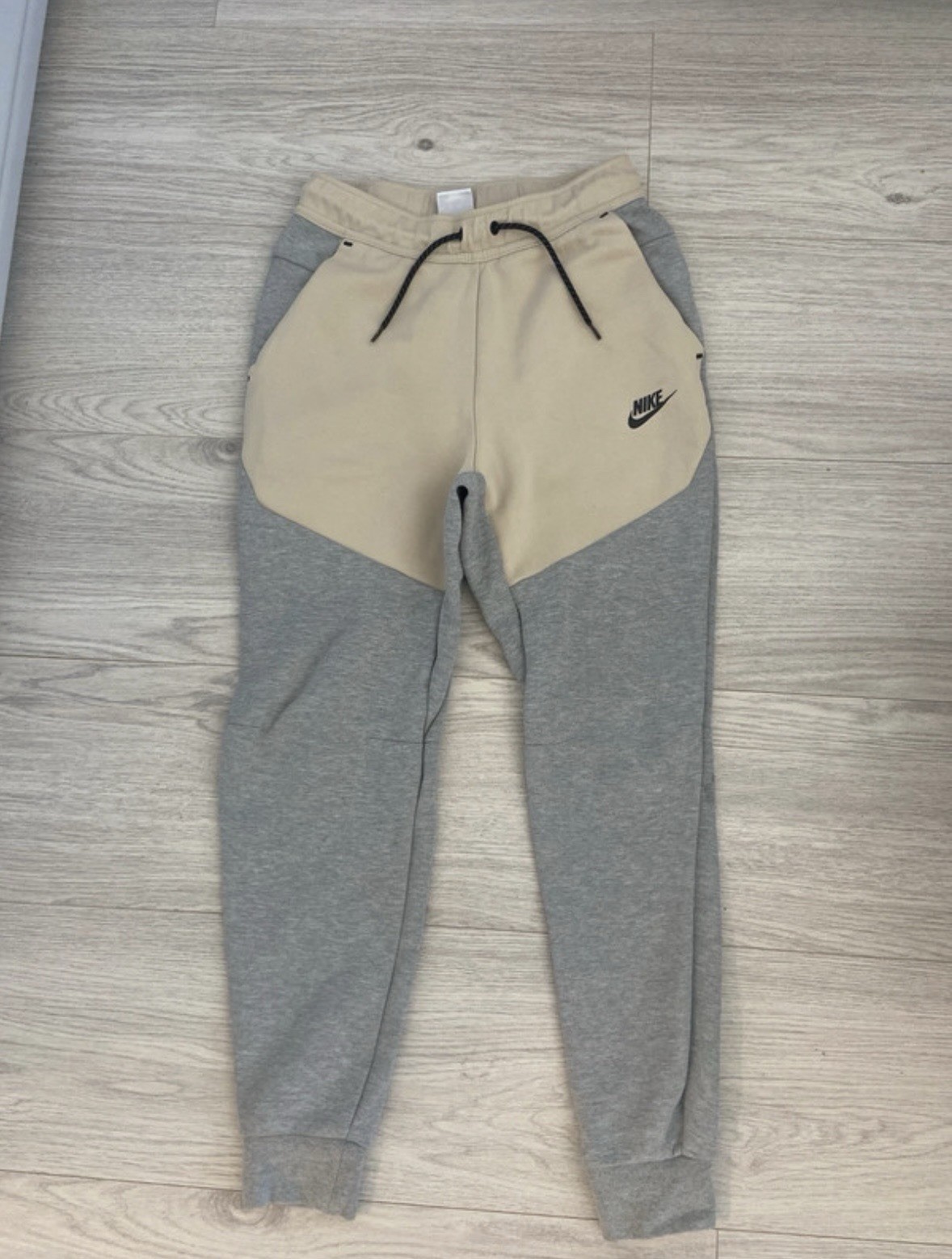 Nike Tech Fleece Rattan Cream White Full Set Tracksuit Size XS image 3