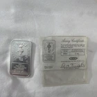 1986 Engelhard 1oz .999 Fine Silver Bar Liberty Trade Silver MTB Serial #017808