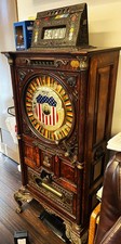 MILLS  "THE DEWEY"  UPRIGHT 5c SLOT MACHINE Circa 1915 Musical Cabinet