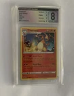 2020 Pokemon Charizard 025/185 CRACKED ICE HOLO Vivid Voltage  platinum 8- PSA