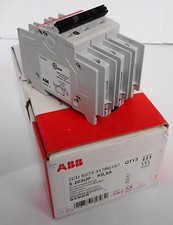 ABB 2CDS273317R0157 S 203UP - K0,5A Miniature Circuit Breaker 3P 0.5A (Lot of 3)