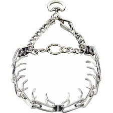 Herm Sprenger Chrome Plated Training Collar with Quick Release X-Large, 4mm, 24