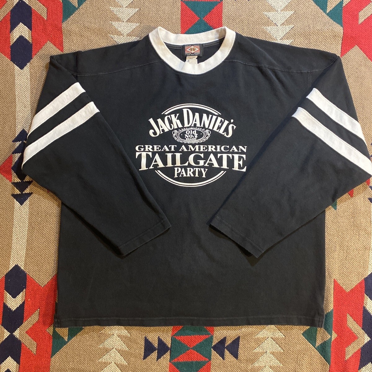 VTG Jack Daniels Great American Tailgate Party Whiskey USA Rugby