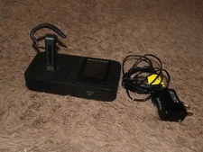 Jabra Go 6470 Silver/Black Ear-Hook Headsets GO6400BS Base Station Plus Earpiece