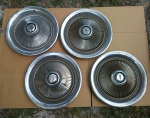 pontiac 15 hubcaps 5047 silver fin 1972 1979 firebird lemans grand prix set 4 ebay