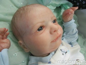 reborn baby awake
