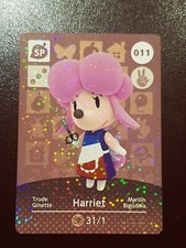 HARRIET ANIMAL CROSSING AMIIBO SERIES 1 CARD #011 TRACKED AU POST geniuine