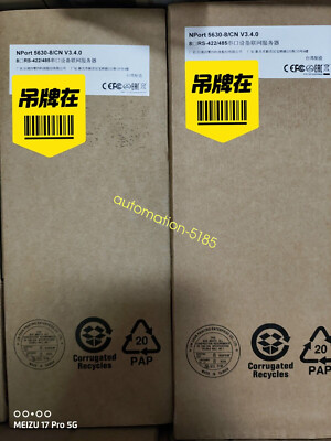 1PCS NEW rackmount device server NPort 5630-8/CN 8port RS-422/485 Via DHL/FedEX