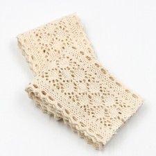 Spitze Borte Baumwolle Hohl Aus Blumenmuster Nähen Ränder Handarbeiten Rand Band