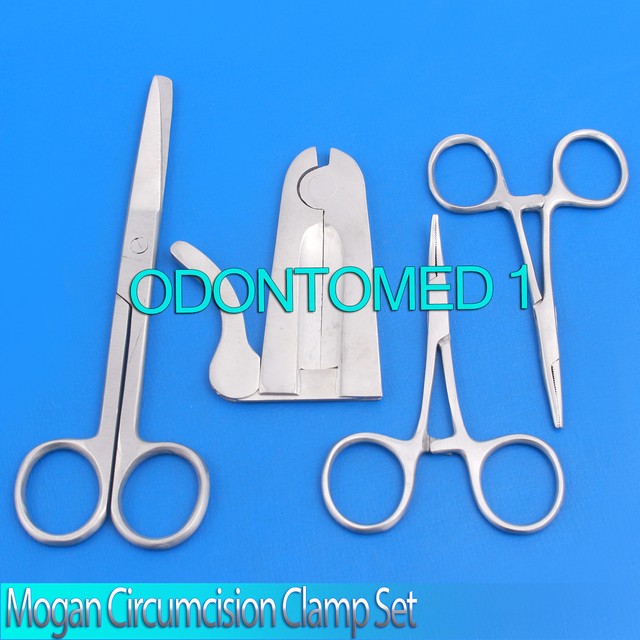 4 Mogan Circumcision Clamp Set OBGYN UroIogy eBay