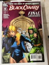 DC Black Canary #4 Green Arrow Final Answers! 2007 | Combined Shipping B&B