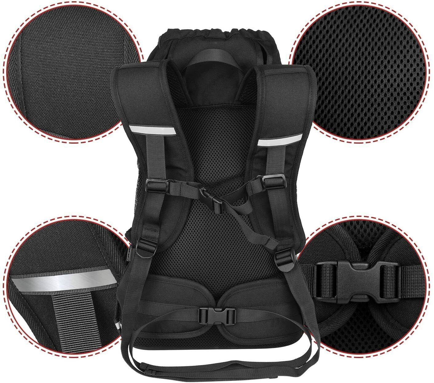 ProPlums Dog Carrier Backpack w Detachable Storage Bag hiking, travel, MEDIUM eBay