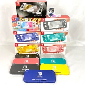 Nintendo Switch Lite Colors to Choose Excellent S Rank Console Charger Box