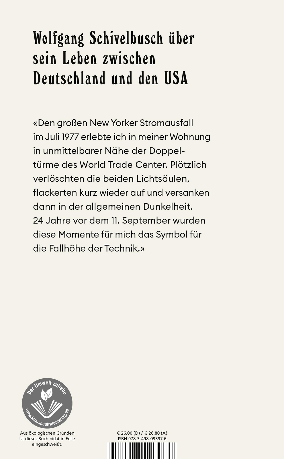 Thumbnail - Die Andere Seite Wolfgang Schivelbusch 9783498093976