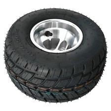 10x4.50-5 Front Wheel Rim Tire 5" Rain for Go Kart Buggy ATV Racing Trike Bike
