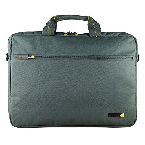 Techair TANZ0117V3 Shoulder Bag for 15.6-Inch Laptop - Grey