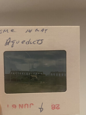 Lot Of 60 Vintage Slides 1961 Rome Aqueducts Fountain Olympic Stadium Vaticano