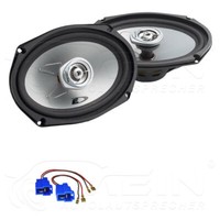 Alpine Lautsprecher FüR BMW Mini One I R50 R53 2001-2006 Heck Seite 280W #ABU5