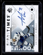 2018-19 SP Authentic Sign of the Times Rookies Anthony Cirelli RC Auto /99 Tampa