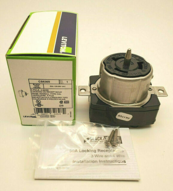 Leviton CS6369 Locking Flush Mount Grade for sale online | eBay