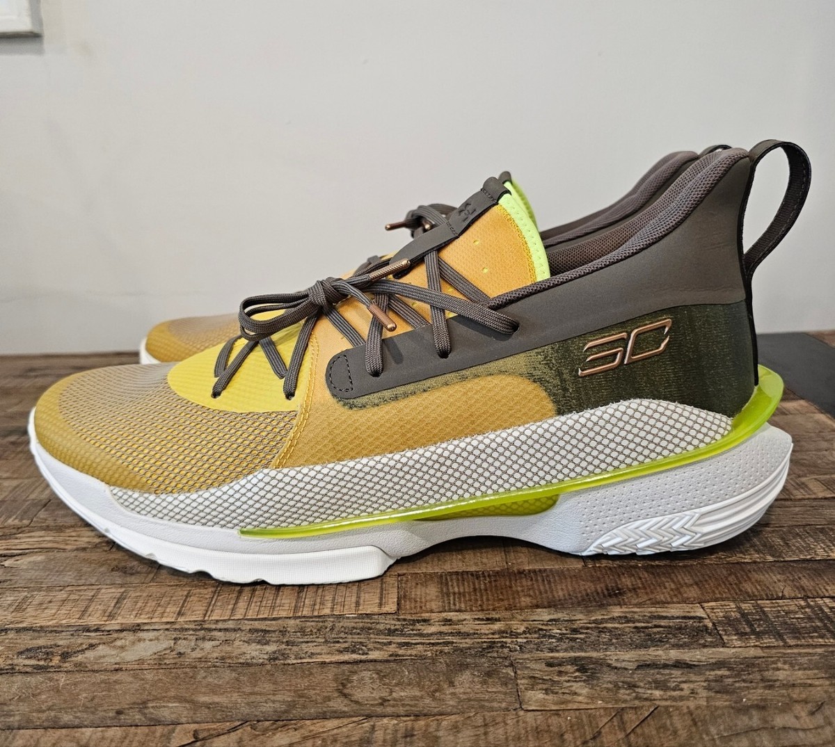 Under Armour Curry 7 Our History Basketball Shoes 3021258-701 Men
