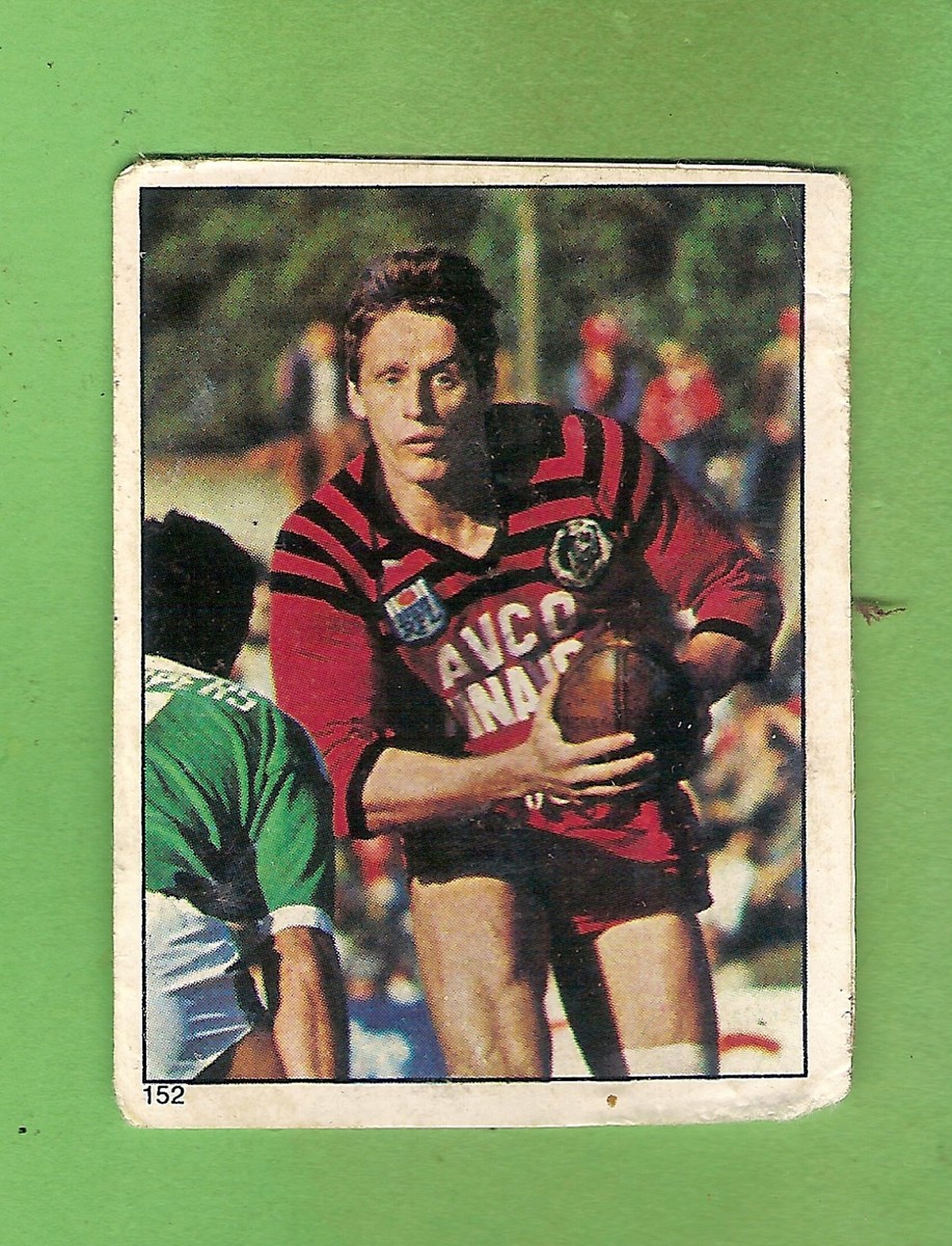 1984 RUGBY LEAGUE STICKER #152 MARK GRAHAM, NORTH SYDNEY BEARS
