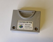Official Nintendo 64 N64 OEM Controller Pak NUS-004 Memory Card