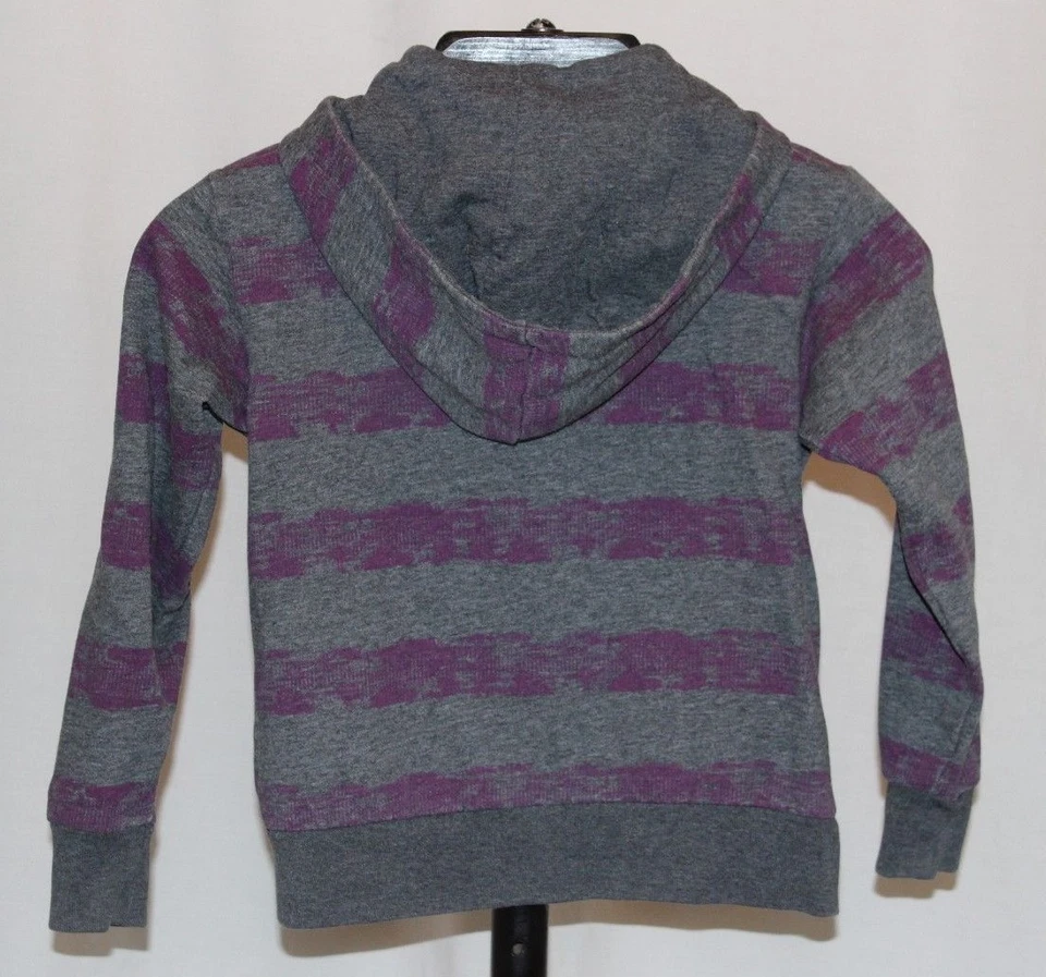 Shaun White 4 Target Gray Striped Zip Up Youth Boys Hoodie Jacket Sz S FREE Ship - Image 3 of 4