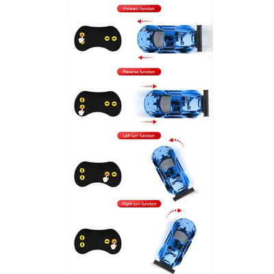 Ready to Run 1:43 Mini Assembled Racing Car RC Electric Mini Toy