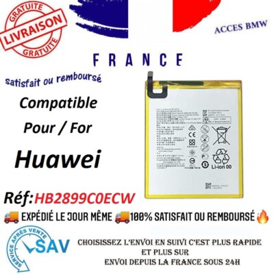Batterie Générique De Remplacement Pour Huawei MediaPad M3 BTV-DL09/W09 - Réf. HB2899C0ECW - Neuf