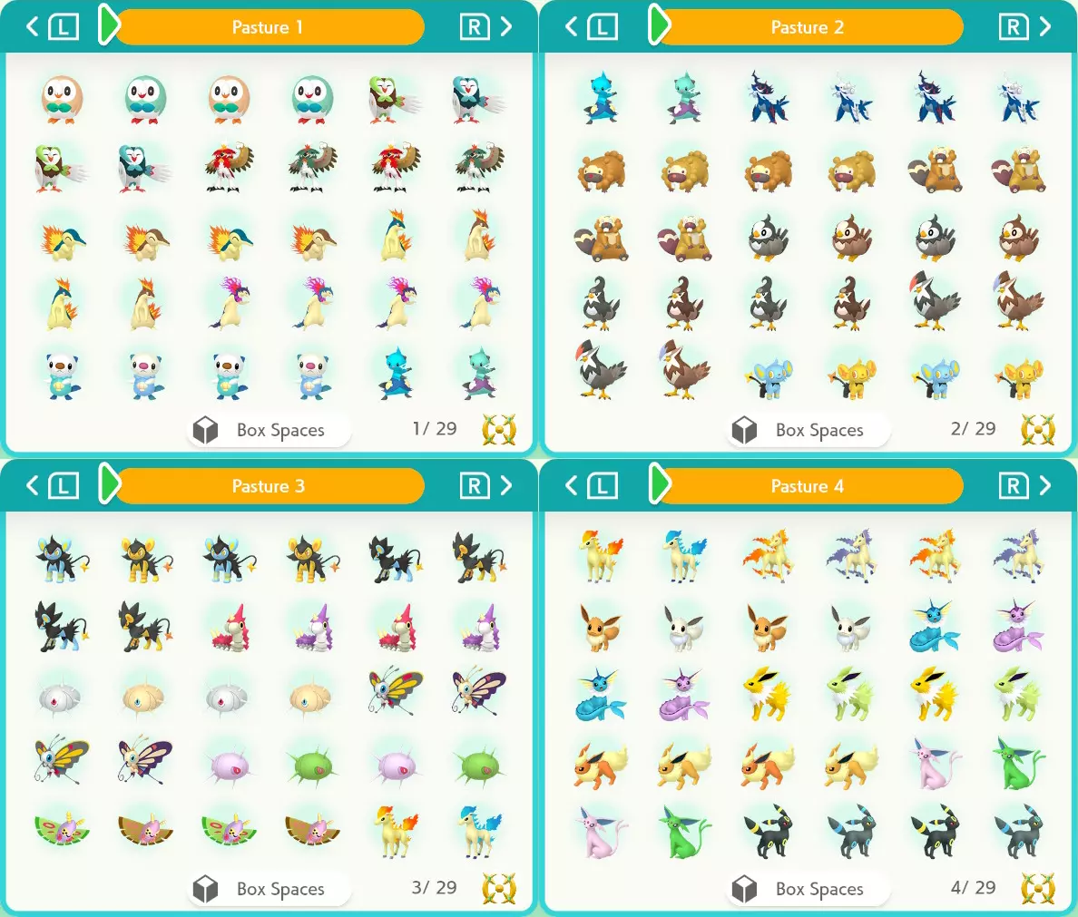 💎Pokemon Legends Arceus/BDSP/SWSH NATIONAL POKEDEX #1-493 SHINY 6IV✨PICK 1