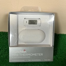 Munchkin Mini Thermometer - no touch forehead thermometer Open Box 