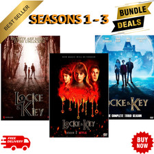 DVD Locke  Key Complete Seasons 1-3 Set Horror TV Series HD All Region Free
