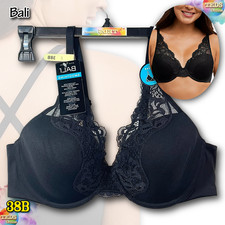 NWT Bali Women's 38B One Smooth U Comfort Stretch Lace Underwire Bra DF0084