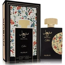 Meshal Noir by Nusuk Extrait De Parfum Spray 3.4oz/100ml Unisex Bold Fragrance