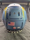 Justin Herbert Autograph Full Size/visor Chargers Authentic Helmet Beckett COA — photo 4