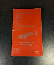 1964 NHRA RULE BOOK DRAG RULES NATIONAL HOT ROD ASSOCIATION