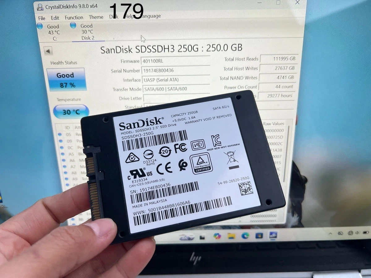 SanDisk 250GB Solid State Drives for sale | eBay