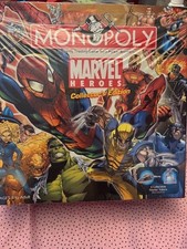 Marvel Heroes Monopoly Board Game Collectors Edition 2006 NEW FREE