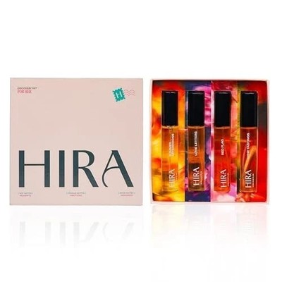 HIRA Discovery Perfume Set Women EDP 10ml x 4 Luxury Mini Fragrance Gift FS