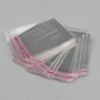400pcs 60mm x 80mm Clear Resealable Cello Plastic Envelope New *wq