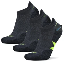 3 Pack Men's Women's Athletic Coolmax Running Ankle Socks Cushioned Low Cut