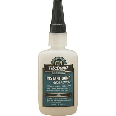 Titebond 2Oz Gel Instant Bond Ca