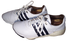 Adidas Tour 360 22 Boost sz 11.5 White Leather Golf Shoes GV7247